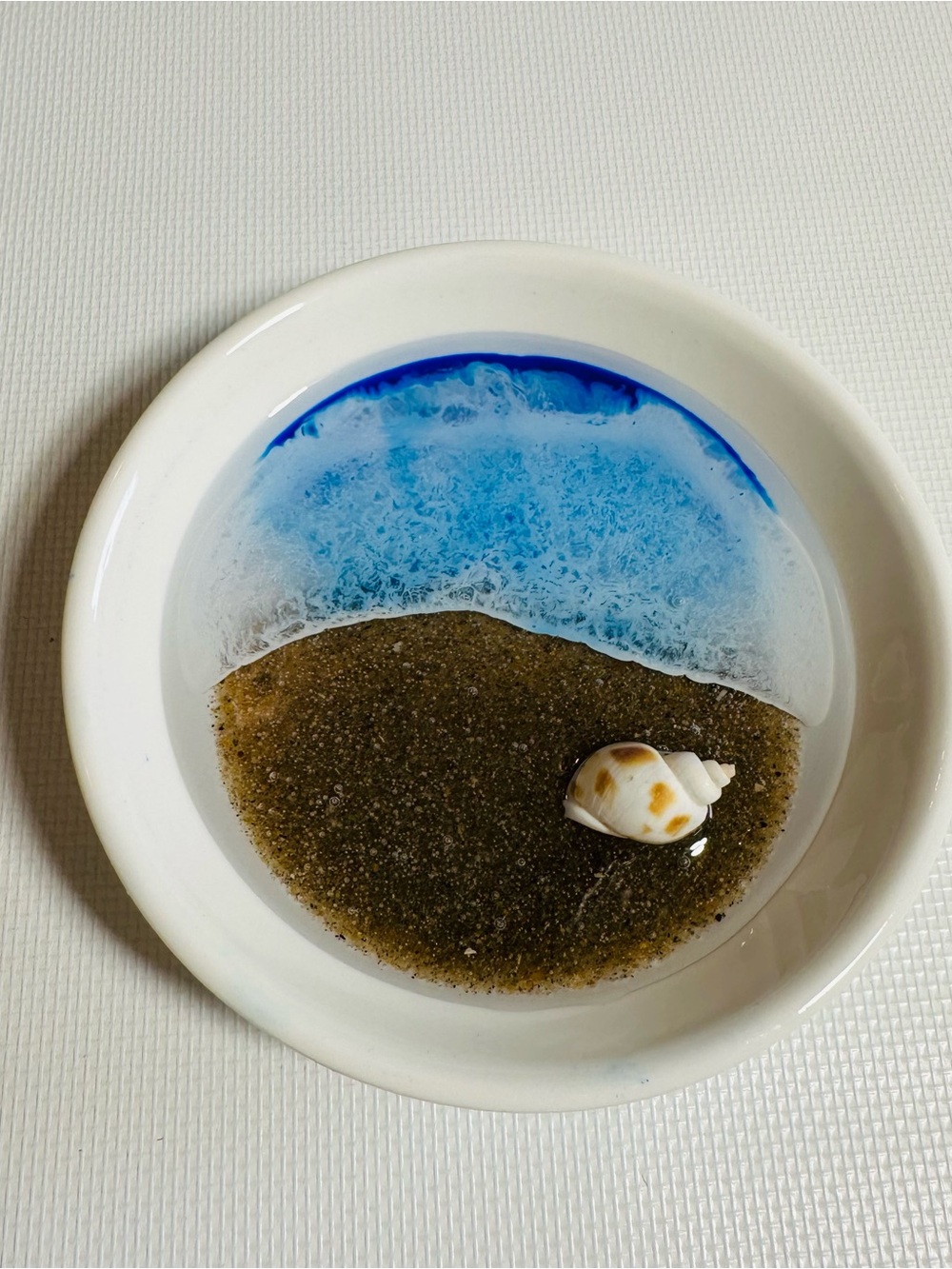 Hand Crafted Beach Wave Trinket Dish